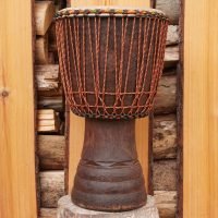 Velké djembe z Pobřeží Slonoviny 35x63cm