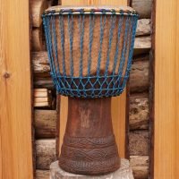 Velké djembe z Pobřeží Slonoviny 34,5x63cm